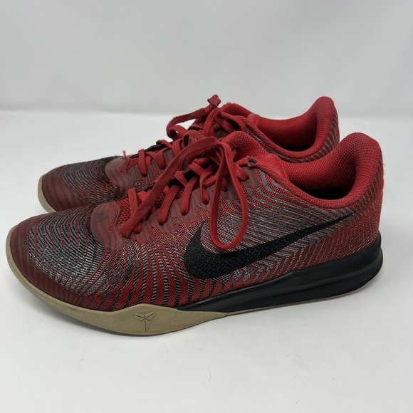 Nike Kobe Mentality 2 University Red Black 818952-600 Men's Size 8 *Flaws* - Picture 3 of 12